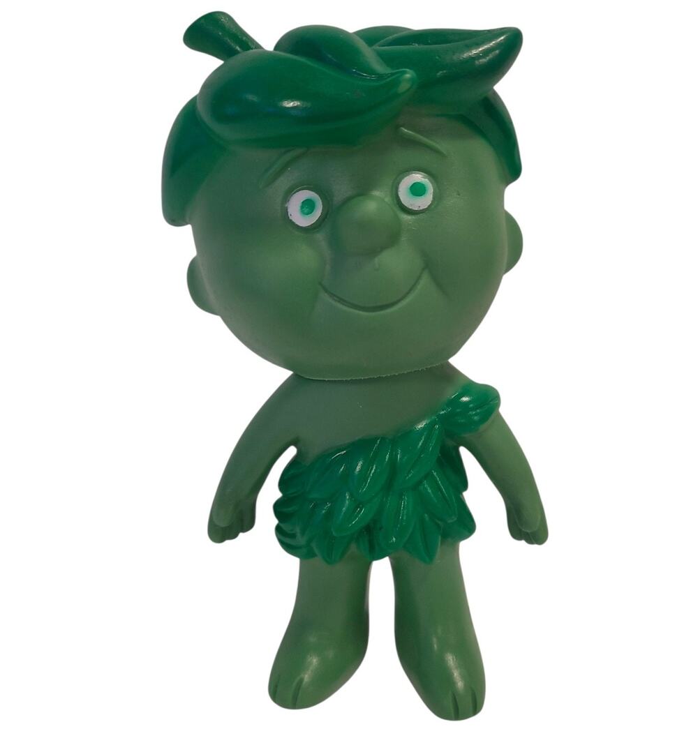 Jolly Green Giant Sprout Vinyl Toy Rubber Doll Figure Vintage 6"